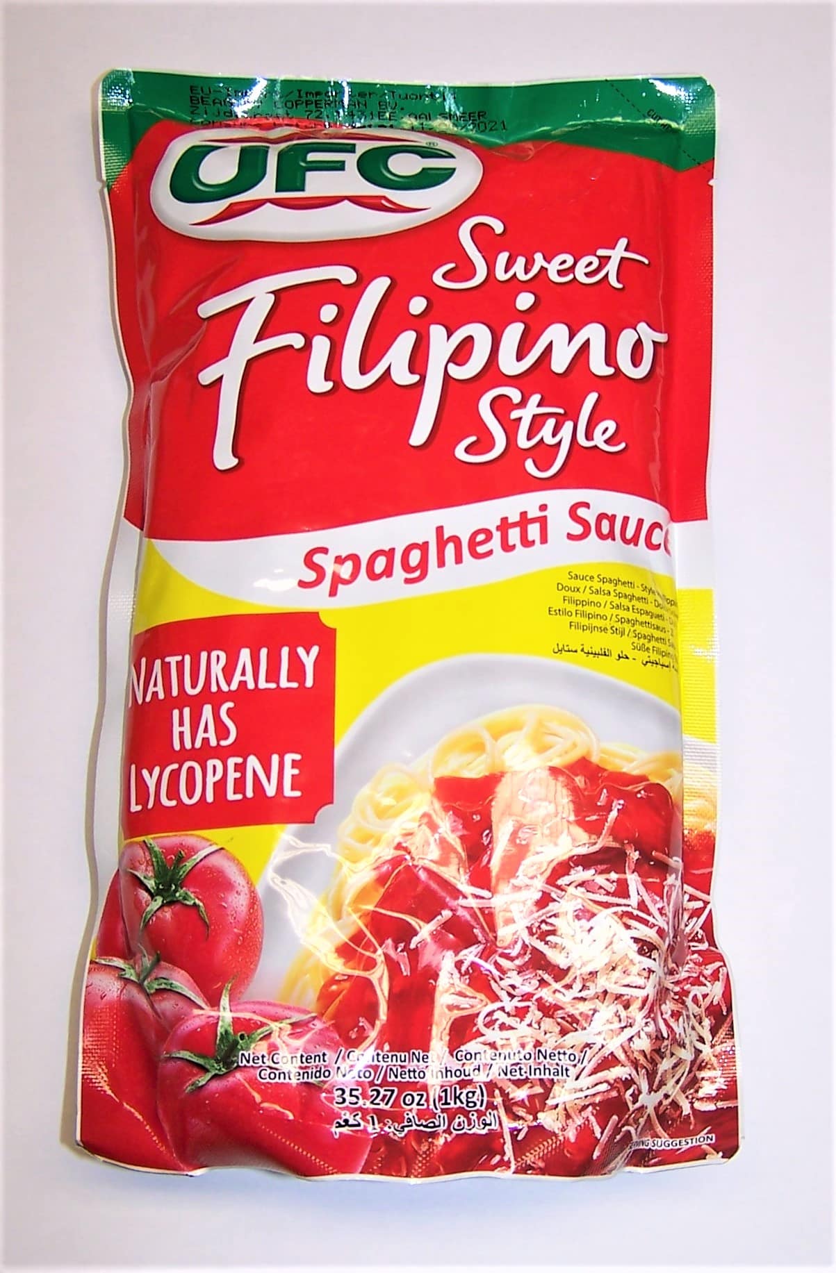 UFC – Spaghetti Sauce – Sweet Filipino Style – 1kg – PINOYFOOD STORE