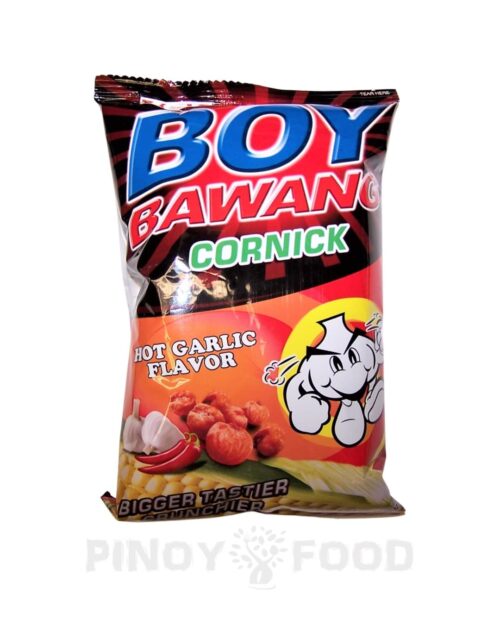 Boy Bawang Cornick - Hot Garlic Flavor - 90g