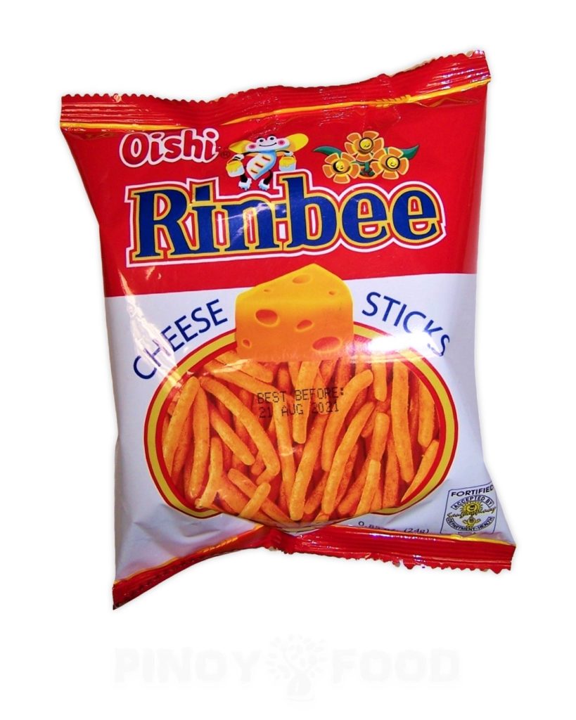 Oishi - Rinbee - Cheese Sticks - 24g - PINOYFOOD STORE