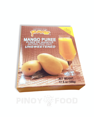 Philippine Brand - Mango Puree Unsweetened - 500g