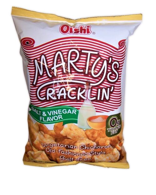 Oishi - Marty´s Cracklin´ - Salt & Vinegar Flavor - 90g