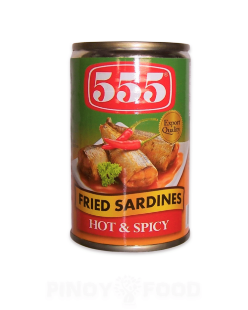 555 - Fried Sardines Hot&Spicy - 155g