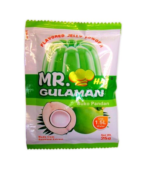 Mr. Hat Gulaman - Buko Pandan - 25g