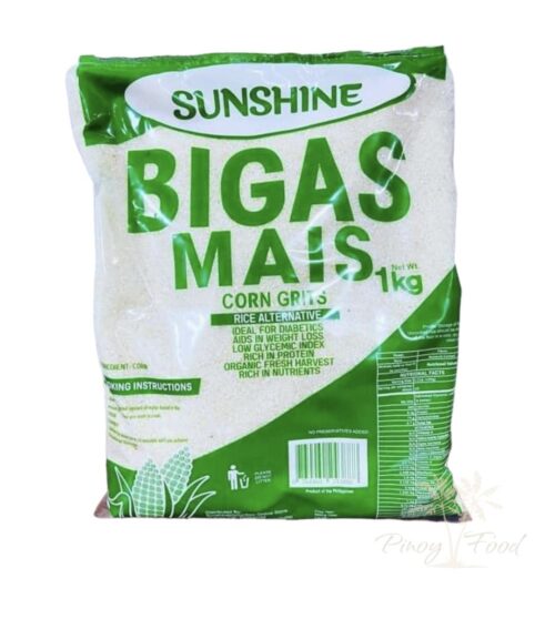 Sunshine - Bigas Mais - Corn Grits - White  - 1kg