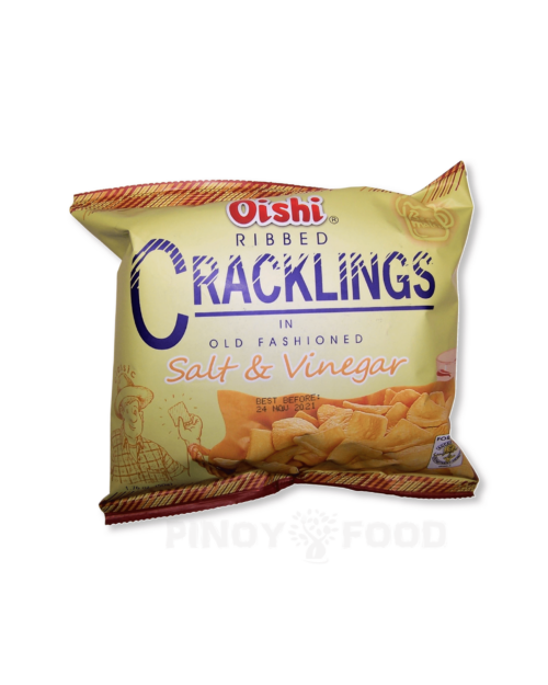 Oishi - Ribbed Cracklings Salt&Vinegar - 50g