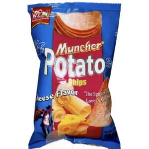 W.L. - Muncher Potato Chips - Cheese - 100g