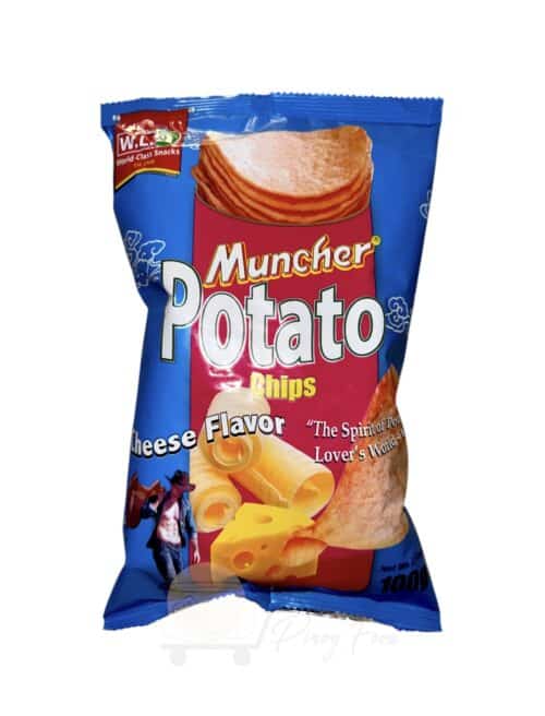 W.L. - Muncher Potato Chips - Cheese - 100g