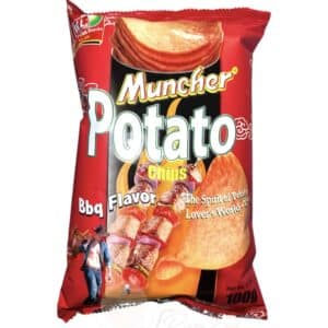 W.L. - Muncher Potato Chips - Barbeque - 100g