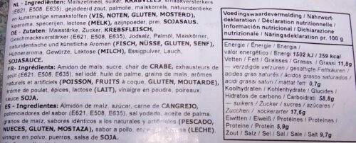 Knorr - Real Chinese Soup - Crab&Corn - 60g – Bild 2