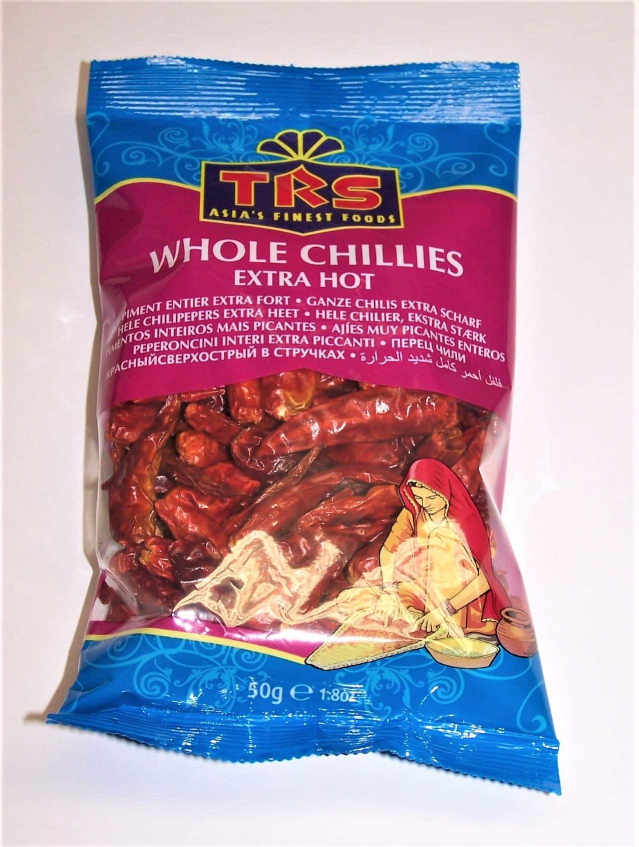 Trs Whole Chillies Extra Hot 50g Pinooyfood Store 