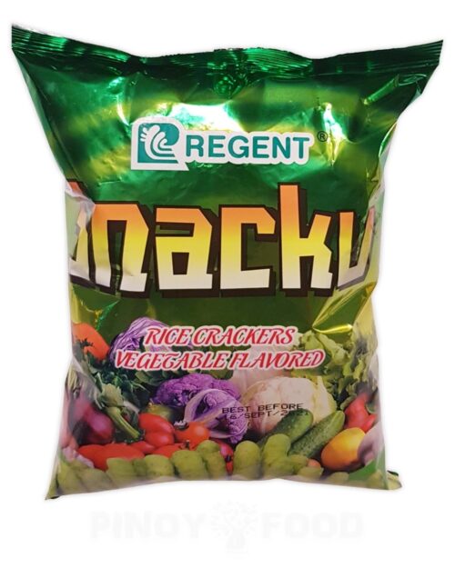 Regent - Snacku - Rice Crackers Vegetable Flavored - 60g