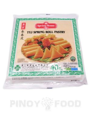 Spring Home - Spring Roll Wrapper - Lumpia Wrapper - 40 sheets - 215mm - VERSANDRISIKO