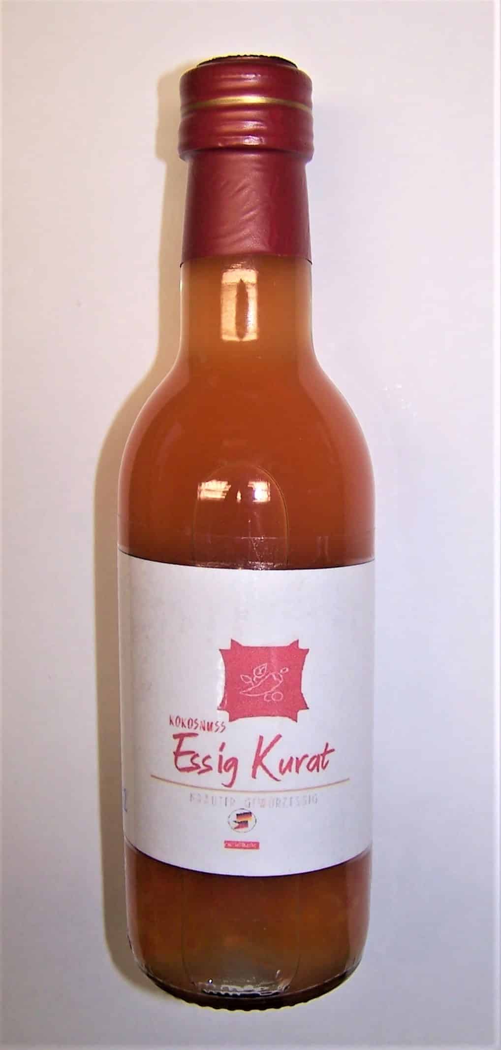 Essig Kurat – Kokosnuss/Kräuter-Gewürzessig – Coconut/Herbal-Spice ...