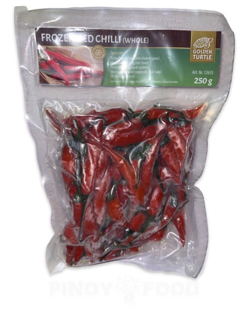 Golden Turtle - Frozen Red Chili (whole) - 250g - VERSANDRISIKO