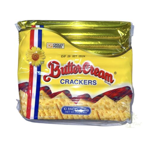 Croley Foods - Butter Cream Crackers - Original Flavor - 10x25g