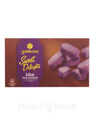 Goldilocks - Sweet Delights - Ube Polvoron - 12 x 25g