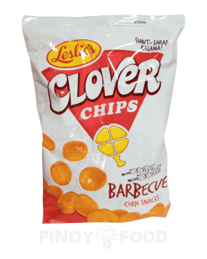 Leslie's - Clover Chips - Barbecue Corn Snacks - 85g