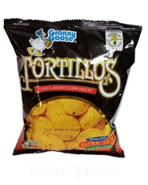 Granny Goose - Tortillos - Chili Flavored Corn Snacks - 100g
