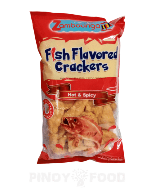 Zamboanga - Fish Flavored Crackers - Hot & Spicy - 100g