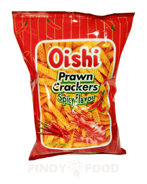 Oishi - Prawn Crackers - Spicy Flavor - 90g