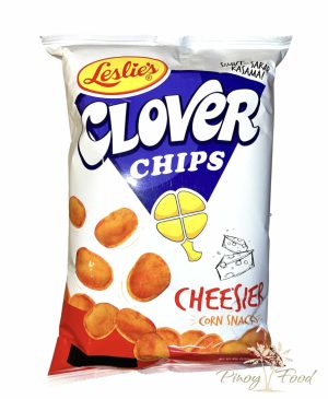 Leslie's - Clover Chips - Cheesier Corn Snacks - 85g