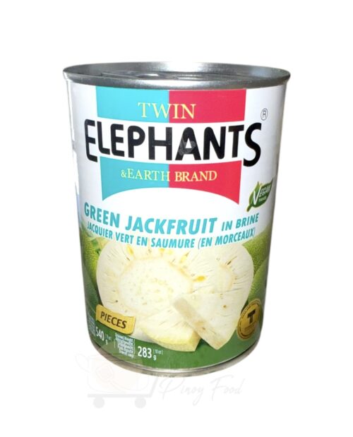 Twin Elephants & Earth Brand - Green Jackfruit in Brine - 540g