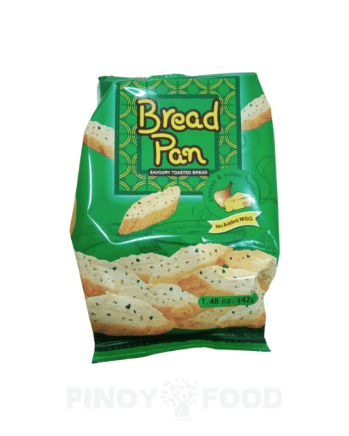 Oishi - Bread Pan - Savoury Toasted Bread - Cheese & Onion Flavor - 42g