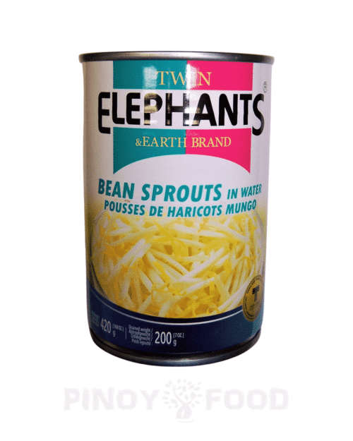 Twin Elephants - Bean Sprouts in Water - Sojabohnenkeime - Sojasprossen - Mungosprossen- 420g