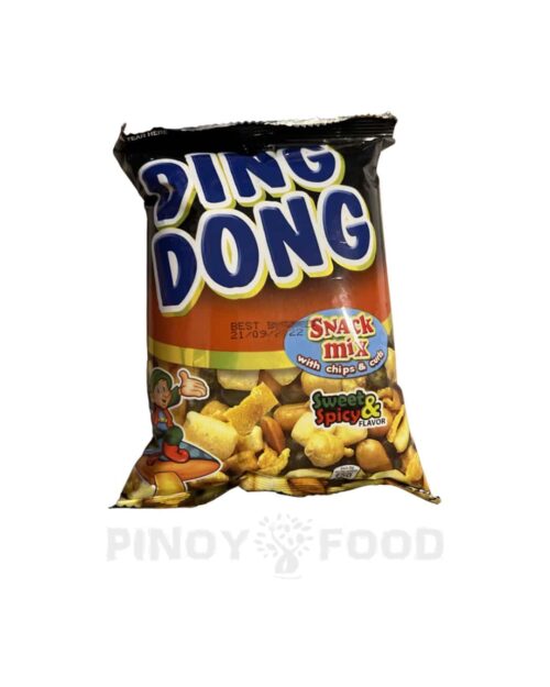 Ding Dong - Snack Mix with Chips & Curls - Sweet & Spicy - 100g