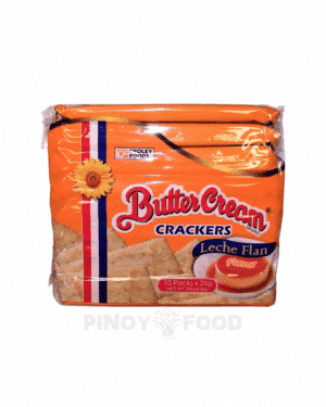 Croley Foods - Butter Cream Crackers - Leche Flan Flavor - 10x25g