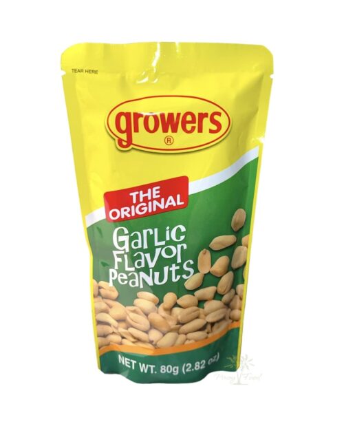 Growers - Garlic Flavor Peanuts - 80g