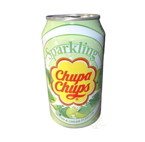 Chupa Chups – Sparkling Melon Cream Flavour – 345ml