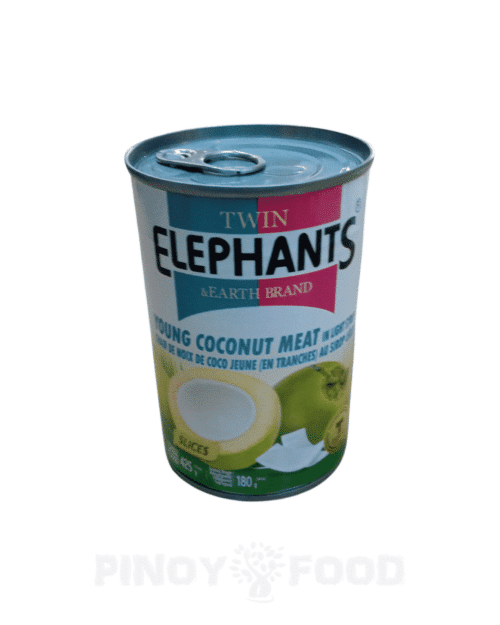 Twin Elephants & Earth Brand - Young Coconut Meat in Light Syrup - 425g