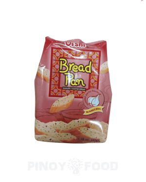 Oishi - Bread Pan - Savoury Toasted Bread - Garlic Flavor - 42g