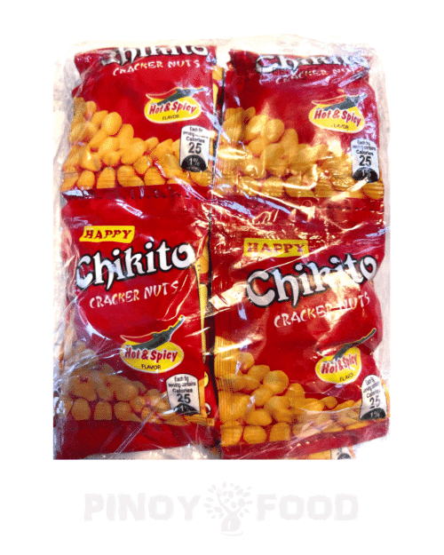 Happy - Chikito Cracker Nuts - Hot & Spicy Flavor - 20 x 7g
