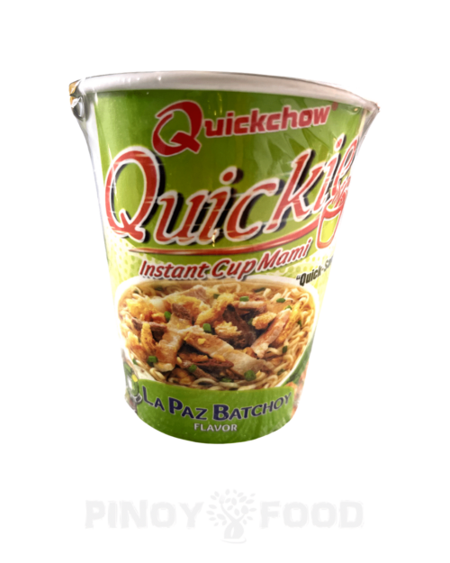 Quickchow - Quickie Instant Cup Mami - La Paz Batchoy Flavor - 50g