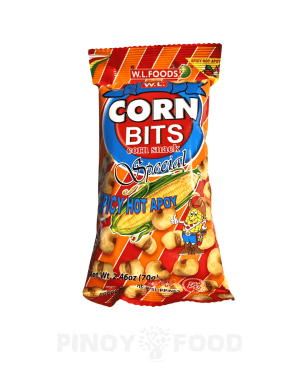 W.L. - Corn Bits - Corn Snack - Special Spicy Apoy - 70g