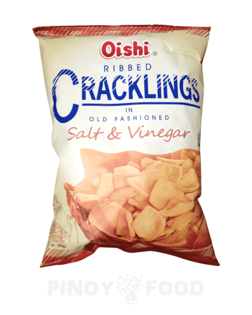 Oishi - Ribbed Cracklings Salt&Vinegar - 90g