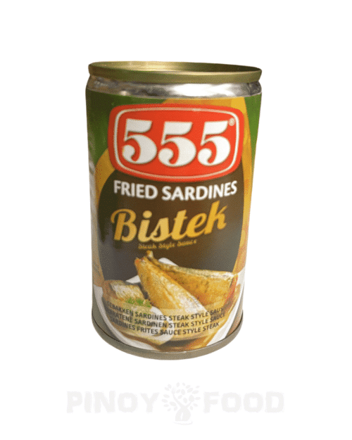 555 - Bistek- Fried Sardines - 155g