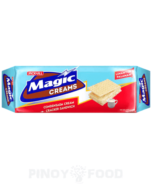 Jack´n Jill - Magic Creams - Condensada Cream Cracker Sandwich - 10x28g