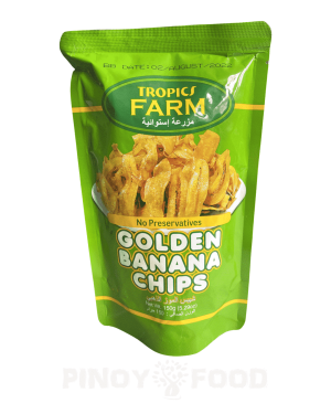 Tropics Farm - Golden Banana Chips - 150g