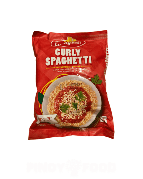 Lucky Me! - Curly Spaghetti - Instant Fried Noodles - 70g