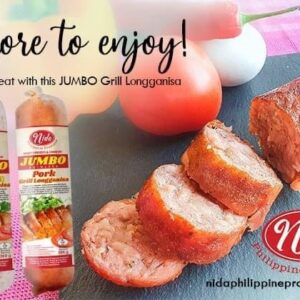 Nida - Pork Jumbo Longganisa - Grill - 500g - VERSANDRISIKO