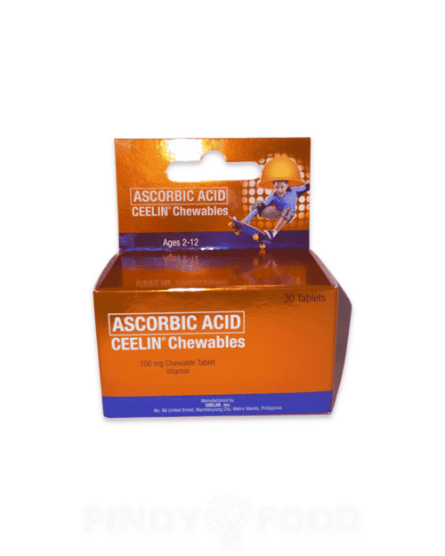 Ascobic Acid - Ceelin - Chewable - 30 Tablets