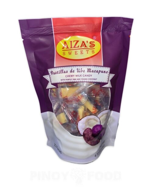 Aiza’s Sweets - Pastillas de Ube Macapuno - 20pcs (134g)