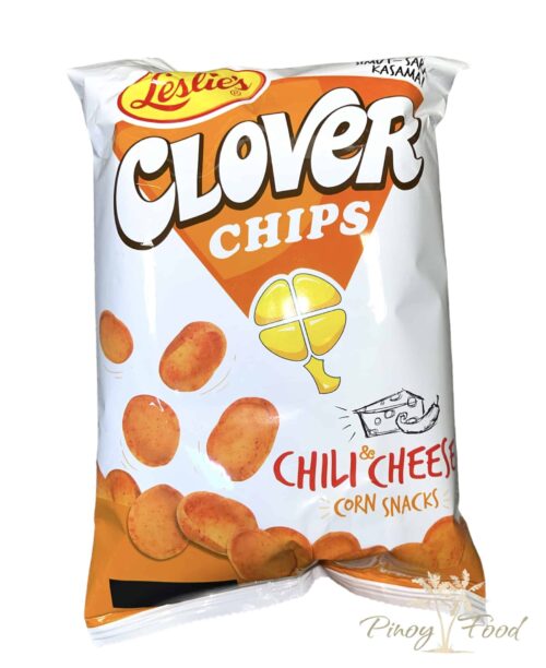 Leslie's - Clover Chips - Chili & Cheese Corn Snacks - 85g