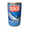 555 – Sardines in Natural Oil – 155g