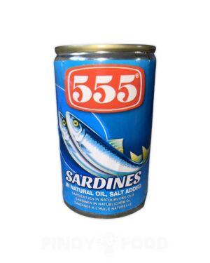 555 - Sardines in Natural Oil - 155g