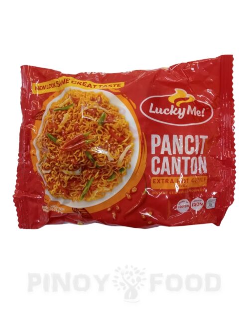 Lucky Me - Instant Pancit Canton - Hot Chili - 80g