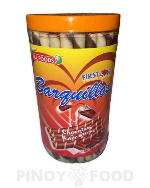 W.L Foods - Barquillos - Chocolate Wafer Sticks - 480g